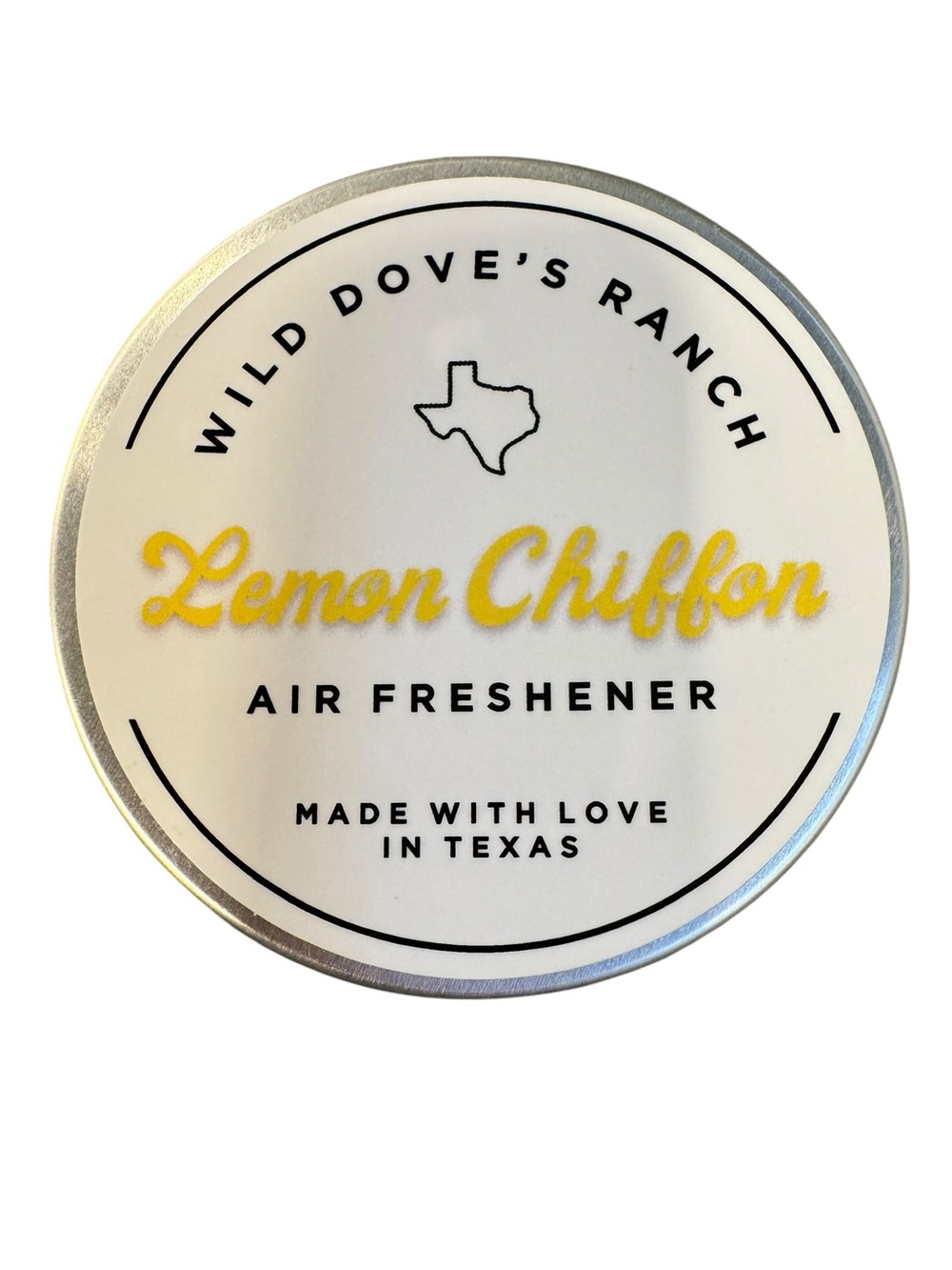 Wild Dove's Ranch Lemon Chiffon Air Freshener - Made in Texas